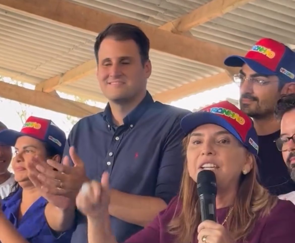 Iracema usa festa pública para lançar sobrinho do Governador