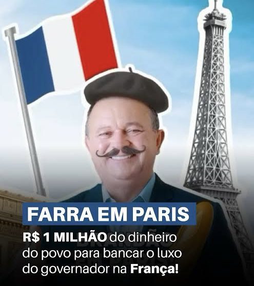 A “Farra de Paris”: ação popular pede que Brandão devolva mais de R$ 1 milhão aos cofres do Maranhão