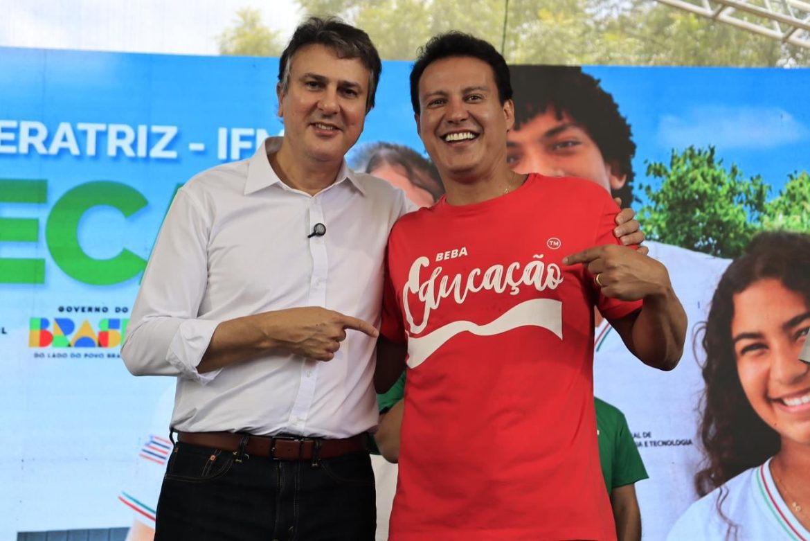Felipe Camarão cumpre agenda em Imperatriz e Açailândia com o ministro da Educação, Camilo Santana