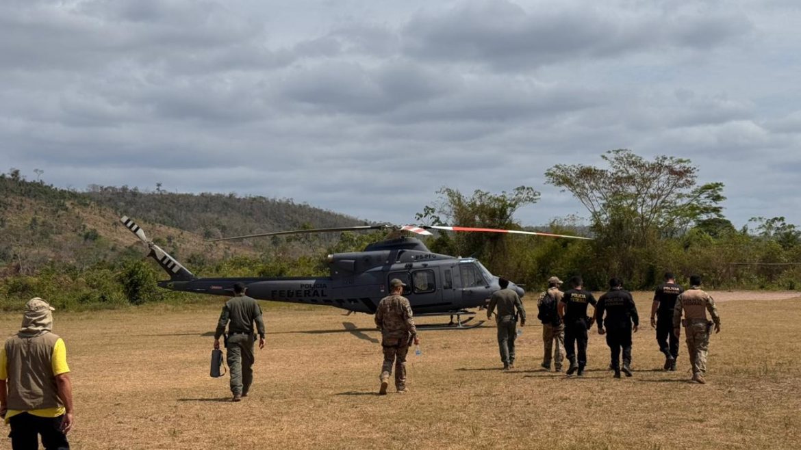 Polícia Federal monitora desmatamento na T.I. Arariboia