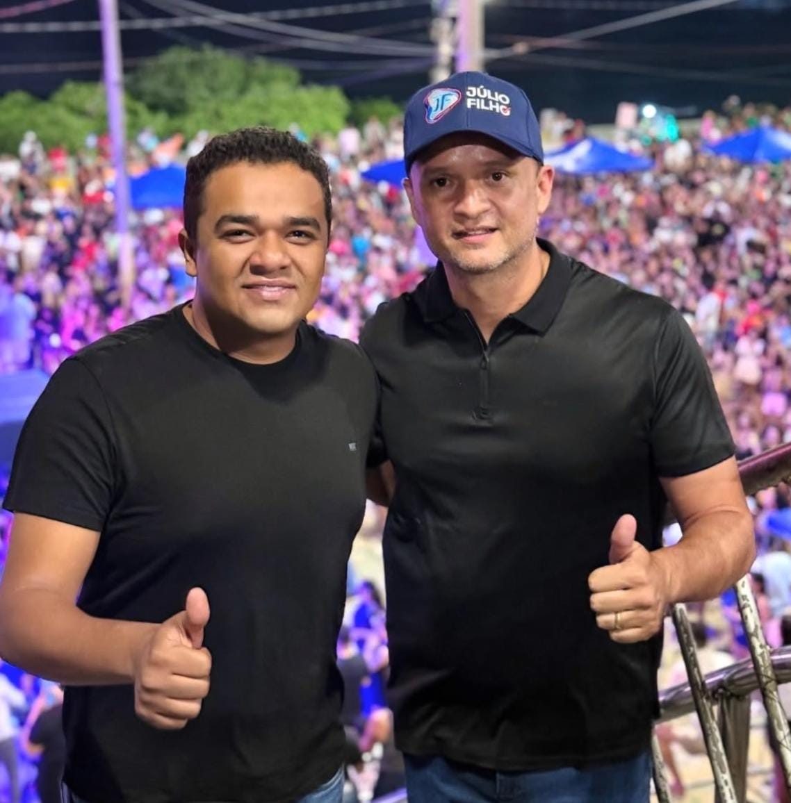 Grande ato político deve reunir mais de 10 mil pessoas na Travessa da Amovelar em demonstração de força de Júlio Filho, Luís Amovelar e Larissa DP