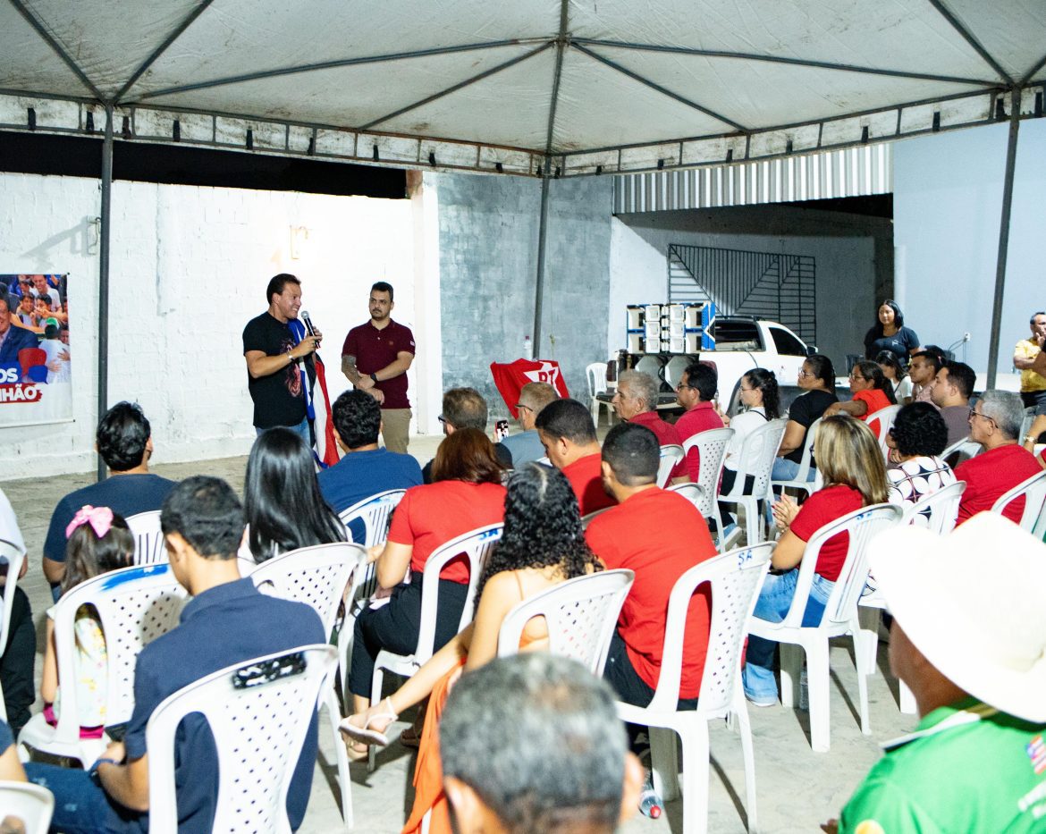 Camarão reforça escuta popular e amplia “Diálogos pelo Maranhão” em Pio XII e Olho d’Água das Cunhãs