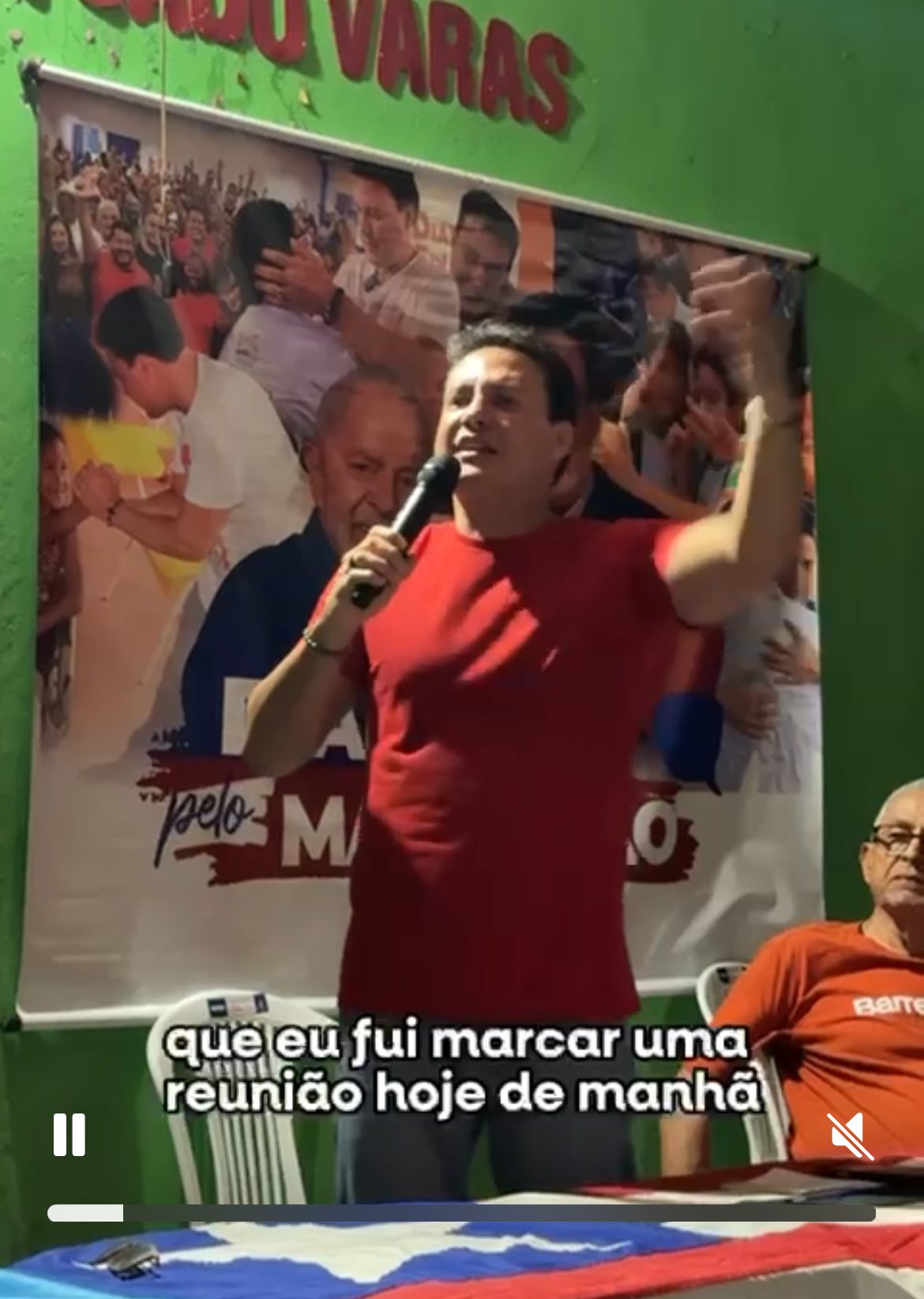 Camarão detona em Barreirinhas: “Aqui ninguém me cala, nem coronel de calça nem de saia”