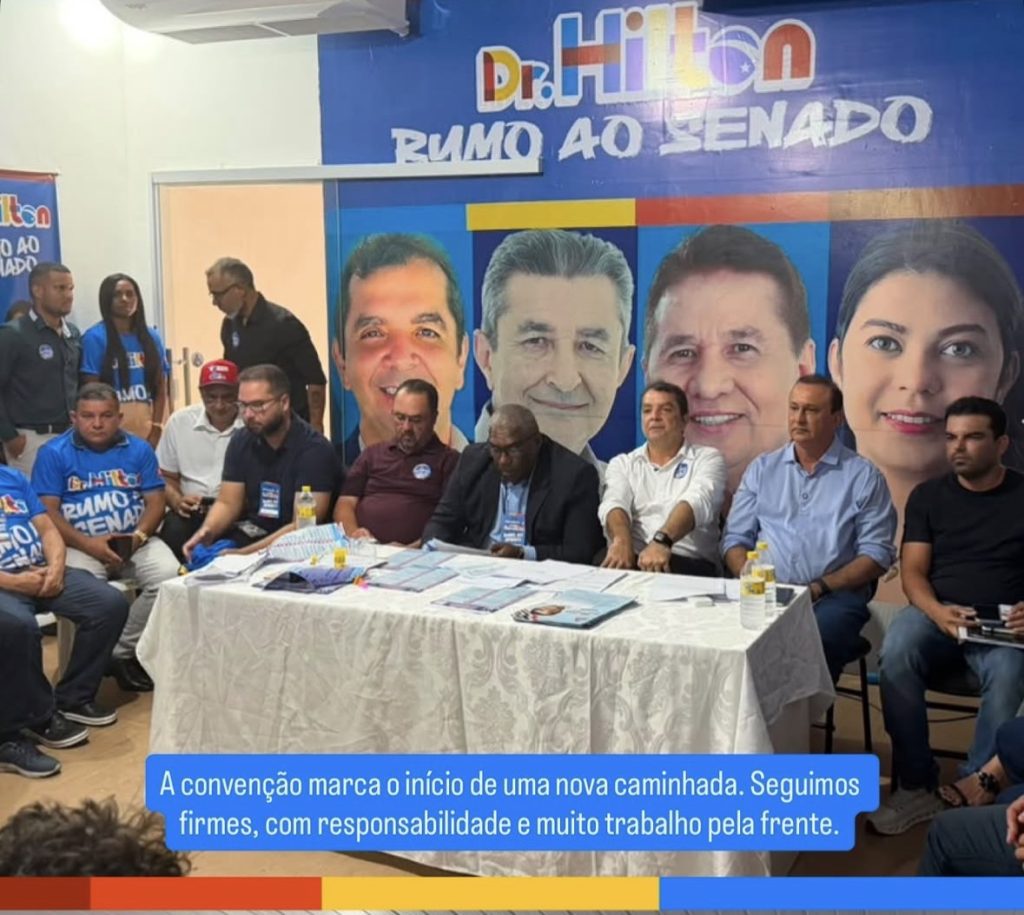 Marcus Brandão lança Hilton Gonçalo ao Senado em convenção e desprestigia Roseana Sarney