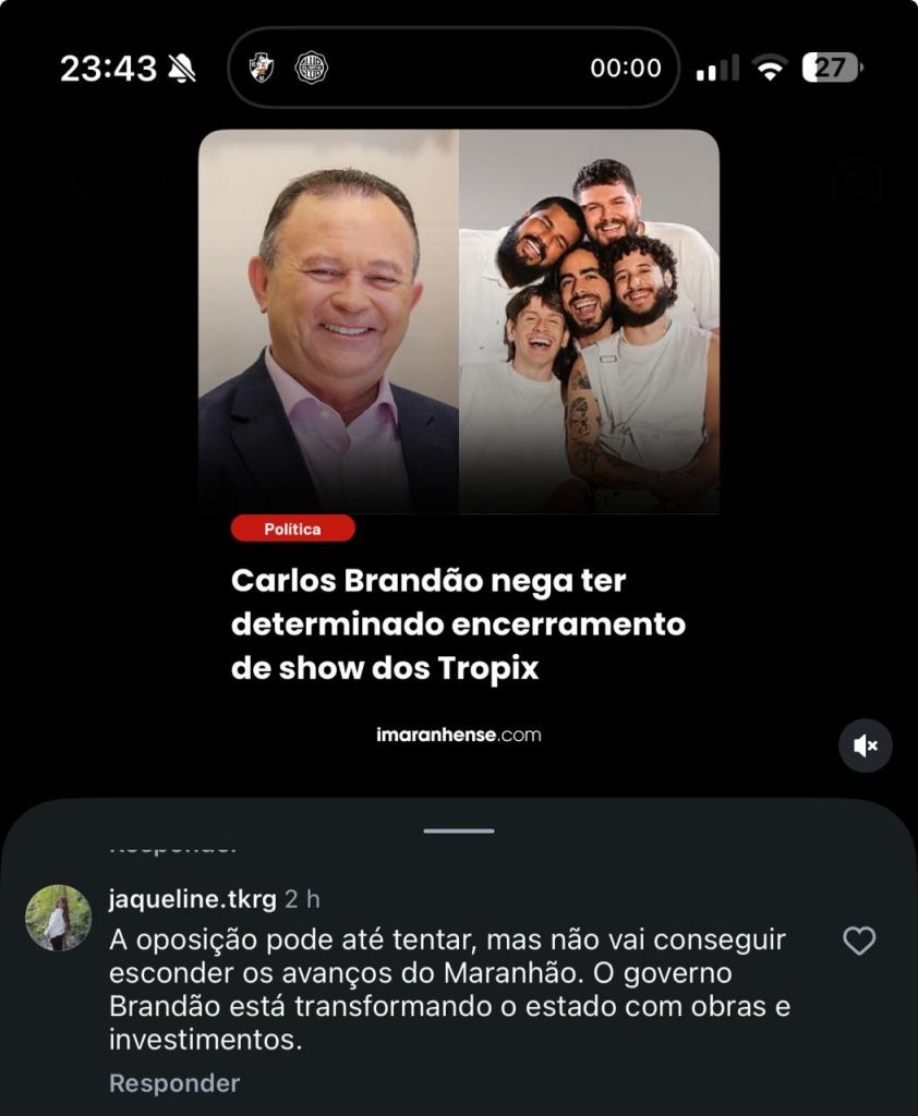 Enquanto Lula comenta postagem de Felipe Camarão, contas falsas defendem Brandão nas redes sociais