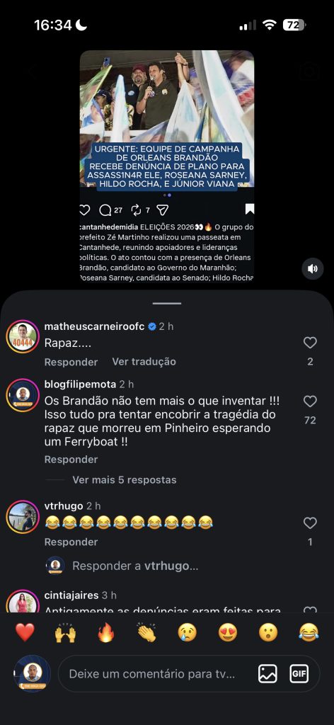 A estratégia falha dos Brandão: factoide sobre atentado vira chacota nas redes sociais