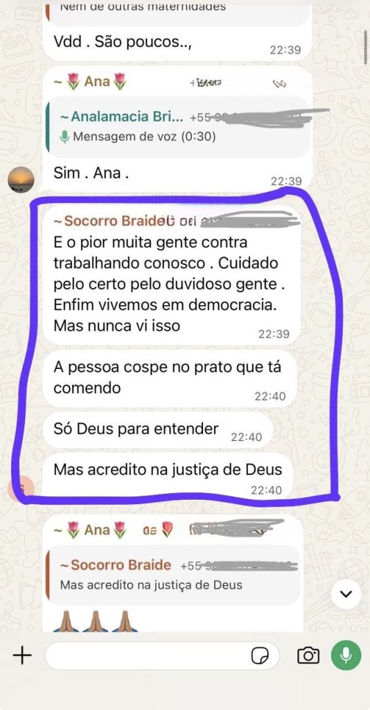 Mãe de candidato a governador é acusada de supostamente assediar funcionários de maternidades e pressionar por votos para o filho