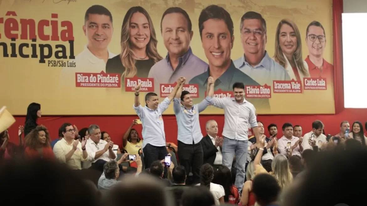 PSB de São Luís oficializa Deputado Federal Duarte Júnior como pré-candidato a prefeito