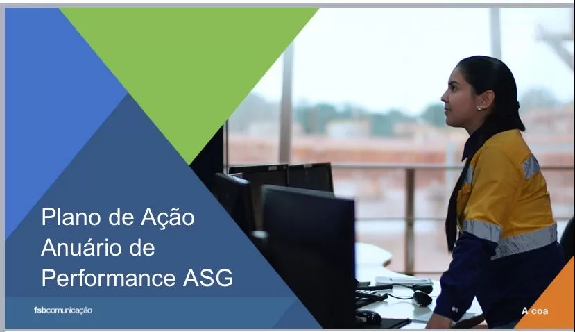 Alcoa lança Anuário de Performance Ambiental, Social e Governança (ASG) 2022