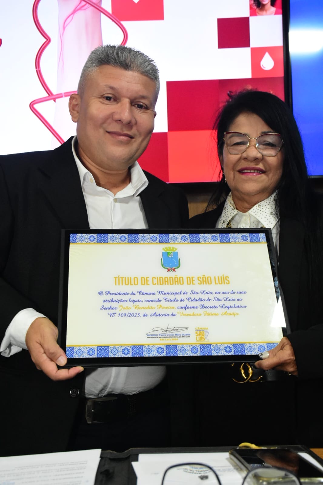 Radialista e Jornalista João Filho recebe o título de Cidadão de São Luís