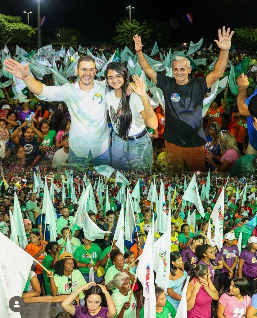 Multidão acompanha Dr Kaio em carreata e comício no Bom Viver