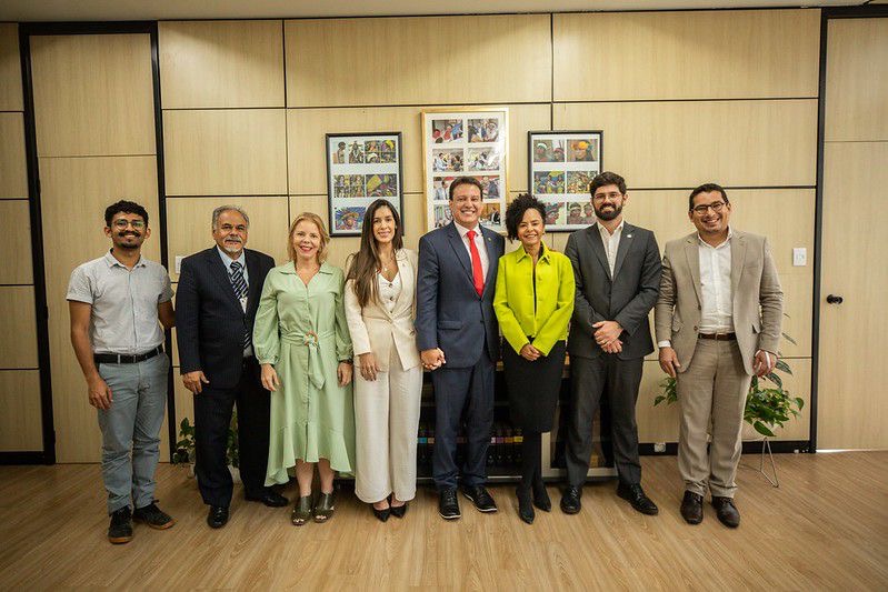 Em Brasília, vice-governador do Maranhão, Felipe Camarão, cumpre agendas com AGU e MEC