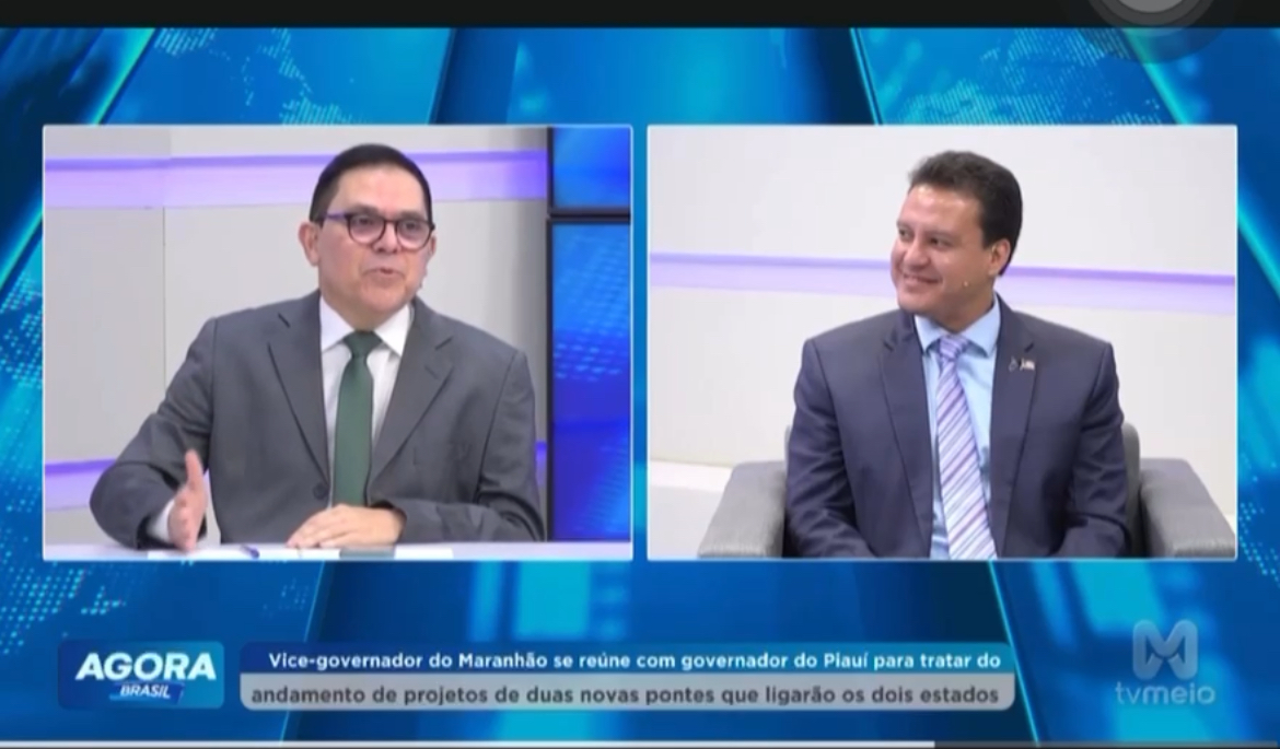 Vídeo: Camarão concede entrevista à TV Meio Norte e fala sobre  sucessão natural ao Palácio dos Leões em 2026