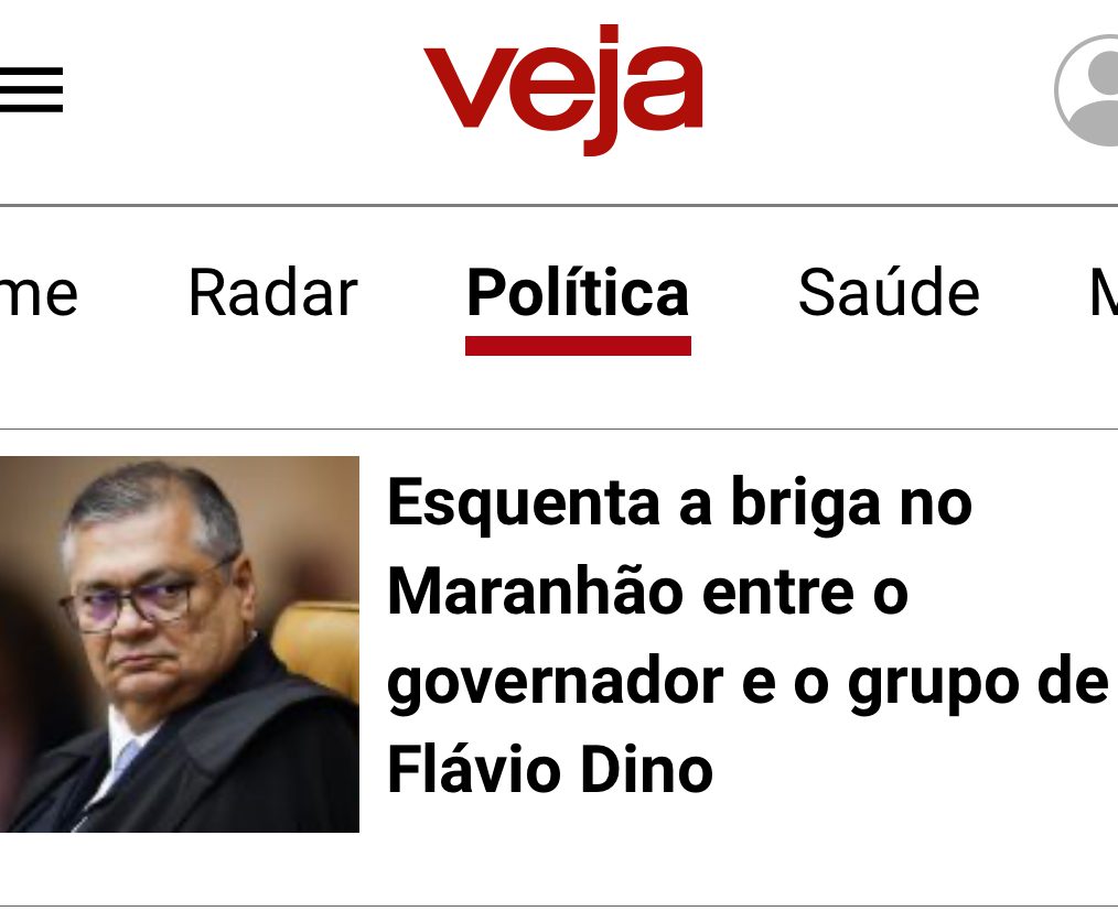 Deu na VEJA : Esquenta a briga no Maranhão entre o governador e o grupo de Flávio Dino