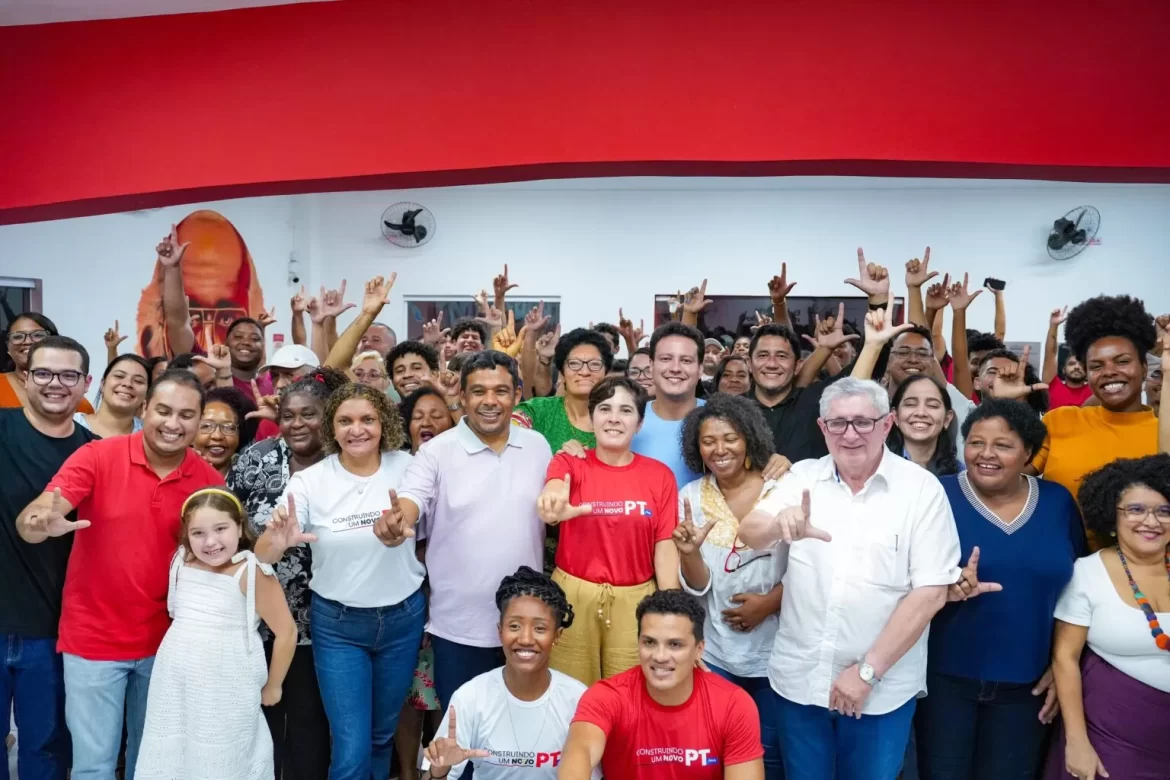 Felipe Camarão, Rubens Jr, Washington Oliveira, Francimar Melo, Cricielle Muniz e Coletivo Nós se unem para reconstruir o PT de São Luís com o lançamento da chapa “PT de Todos Nós”